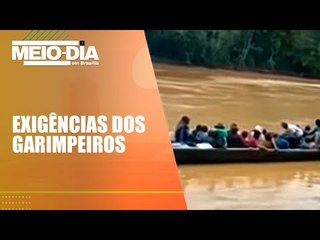 Grupo pede prerrogativas para garimpeiros na terra yanomami