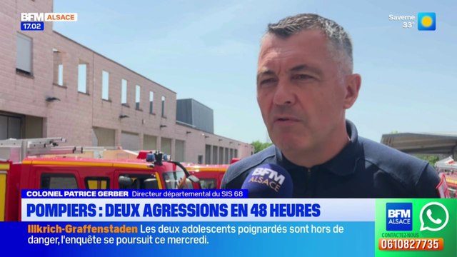 Haut-Rhin: deux agressions de pompiers enregistrées en 48 heures