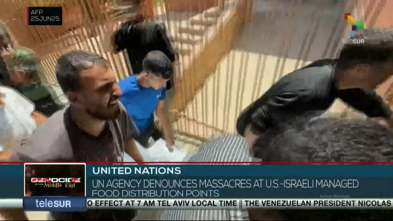 UN agency denounces massacres at U.S.-Israel managed food distribution points