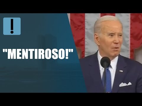 Biden é chamado de “mentiroso” por republicanos no discurso do Estado da União