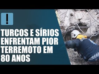Número de mortos por terremoto na Turquia e na Síria passa de 11 mil pessoas