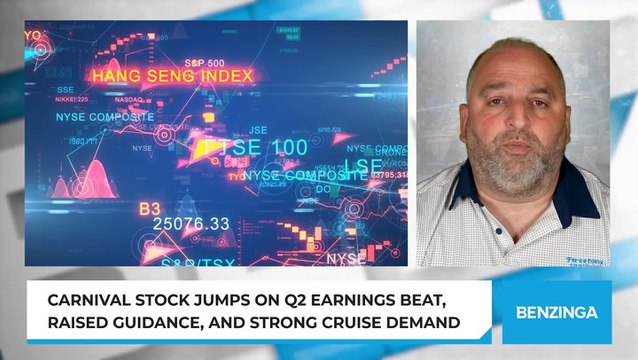 Carnival stock jumps on Q2 earnings beat, raised guidance, and strong cruise demand
