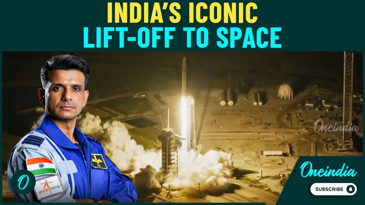 ‘Jai Hind! Jai Bharat’ | Indian Astronaut Shubhanshu Shukla Lifts-off to Space | Axiom-4 Mission