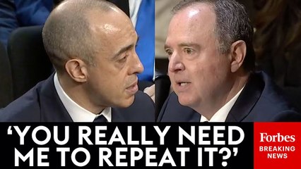 'Did You Suggest Telling The Courts F--- You In Any Manner?': Adam Schiff Gives Emil Bove The 3rd Degree