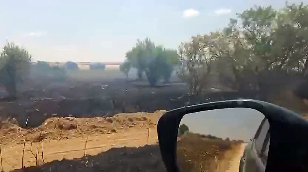 Fuensalida sufre un nuevo incendio con cinco focos distintos