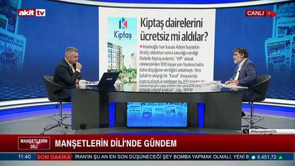 'Emekten yanayız' diyenler şunları izah etmeli! KİPTAŞ dairelerini ücretsiz mi aldılar?