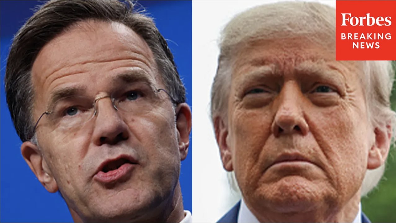 NATO Sec. Gen. Mark Rutte Credits Trump For Defense Spending Increases