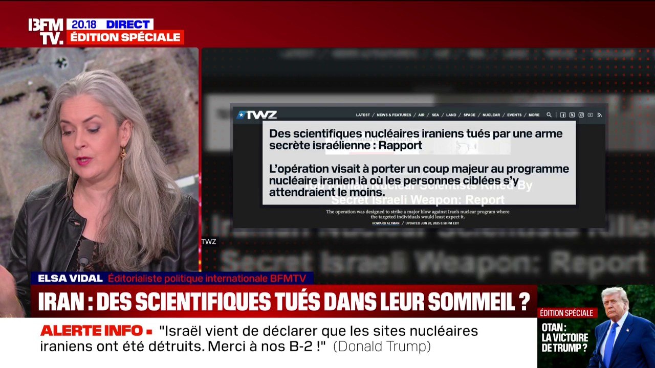 Iran: Israël a tué neuf scientifiques nucléaires iraniens dans leur sommeil grâce à une arme secrète