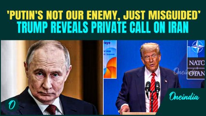 Trump Calls Putin ‘Misguided’ But Not an Enemy; Drops Bombshell on Iran Talks: ‘He Called Me'