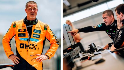 F1: Brad Pitt hace un test con McLaren promocionando su película 'F1 The Movie'