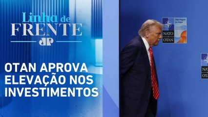 Trump: Aumento de gastos com defesa é vitória monumental | LINHA DE FRENTE