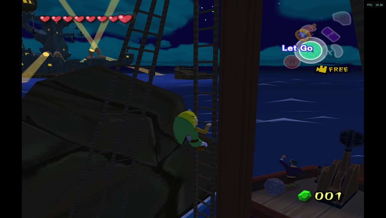 Wind Waker. Dolphin Clock Override to 152% (737 MHz) test for FF1 Barrel CS