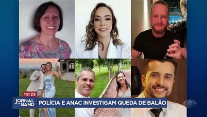 Polícia e Anac investigam queda de balão em SC
