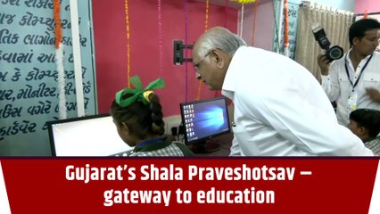 Gujarat’s Shala Praveshotsav – gateway to education