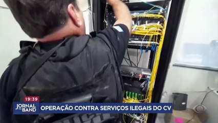 Polícia do Rio faz operação contra serviços ilegais do Comando Vermelho