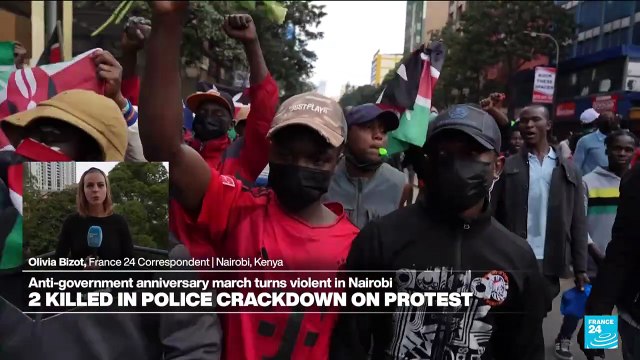 Sixteen deaths recorded in Kenya protests, most killed by police, Amnesty Kenya says
