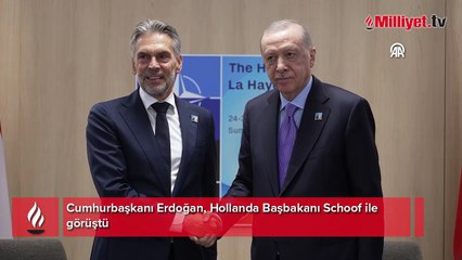 Cumhurbaşkanı Erdoğan, Hollanda Başbakanı Schoof ile görüştü