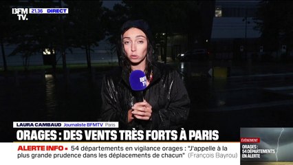 Orages: à Paris, les premiers dégâts après les fortes pluies,des grêlons de plus de 6 cm en Nouvelle-Aquitaine