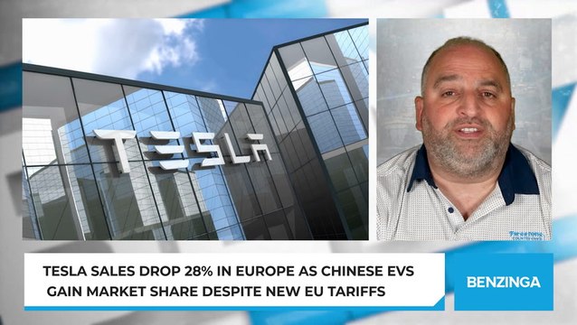 Tesla sales drop 28% in Europe as Chinese EVs gain market share despite new EU tariffs