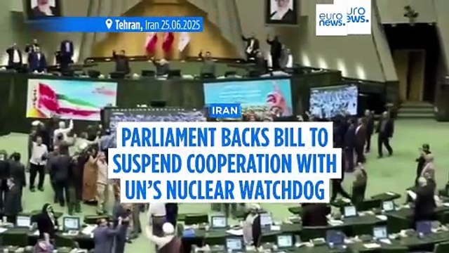 Iran's parliament backs bill to suspend cooperation with UN's nuclear watchdog