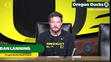 Oregon Ducks Head Coach Dan Lanning Addresses The Impressive Talent but Lack of experience In Position Groups.