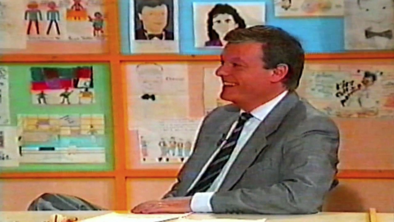 Chantal Ladesou et Catherine Blanchard - La Classe - Octobre 1988