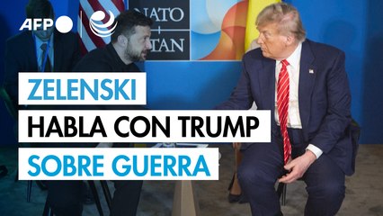 Zelenski dice que habló con Trump sobre una tregua en Ucrania y compra de armas a EEUU