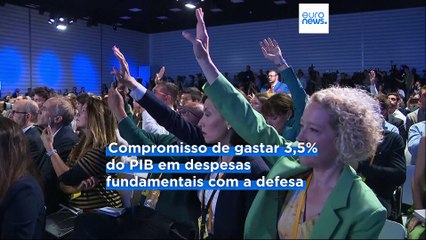 Despesas com a defesa sobem para 5% do PIB: quais as principais conclusões da cimeira da NATO?