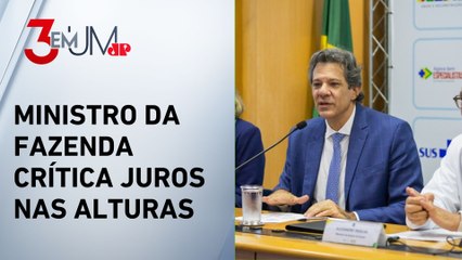 Fernando Haddad culpa Campos Neto pela alta da taxa Selic em 15% e poupa Galípolo