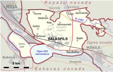 Map of Salaspils Municipality. Peta Munisipalitas Salaspils. Salaspils Municipality Map. Map of Municipality of Salaspils. Municipality of Salaspils Map. Salaspils Novada Karte. Carte de la Municipalité de Salaspils. Mapa Do Município De Salaspils