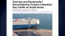 "한국 상호관세 경제적 근거 부족...정치적 도구로 이해" / YTN