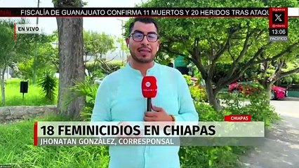 Suman 18 feminicidios en Chiapas en lo que va del 2025
