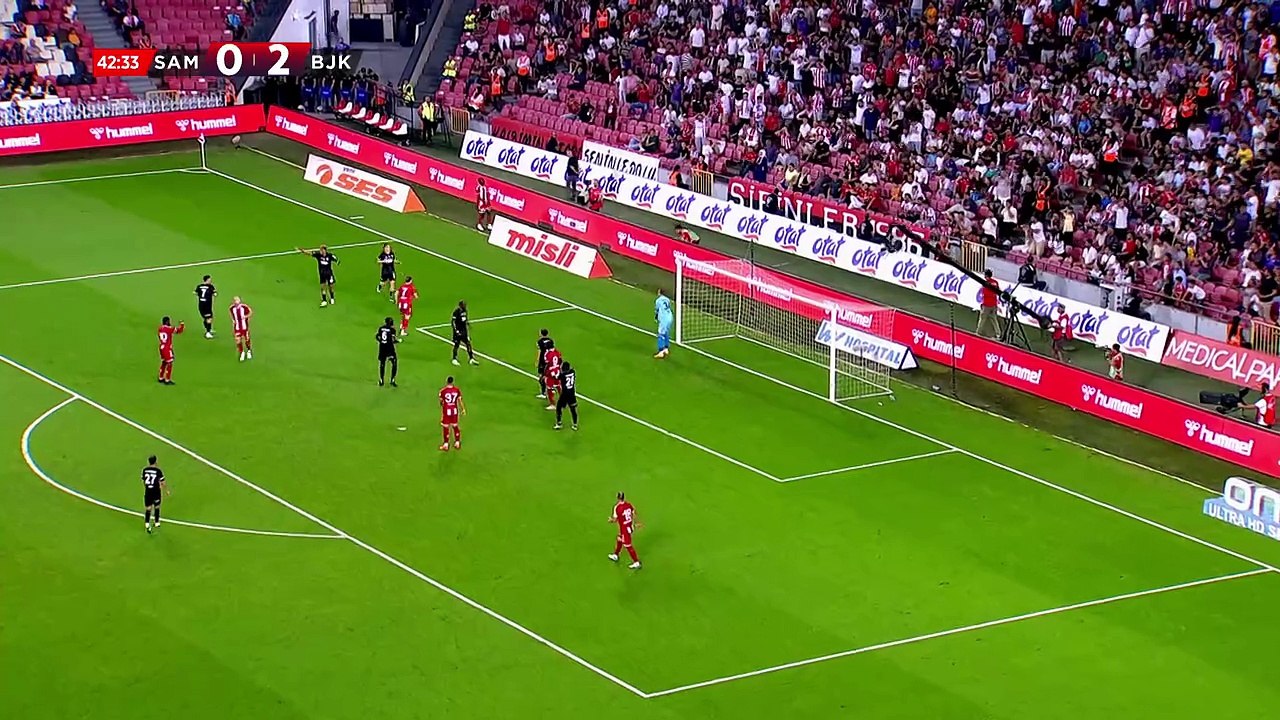 SPOR TOTO SÜPER LİG 2024 2025 SEZONU 1.HAFTA  Reeder Samsunspor - Beşiktaş   11 Ağustos 2024,