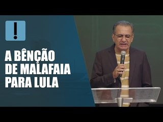 Silas Malafaia faz oração por Lula
