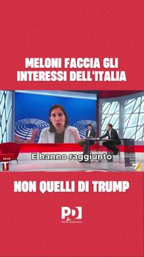 Elly Schlein - Giorgia Meloni non è in grado di dire una volta NO (25.06.25)