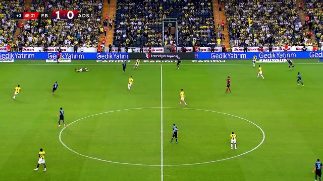 SPOR TOTO SÜPER LİG 2024 2025 SEZONU 1.HAFTA Fenerbahçe Adana Demirspor 10 Ağustos 2024