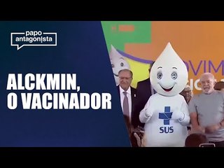 Em lançamento de campanha nacional de imunização, Lula é vacinado por seu vice, que é médico