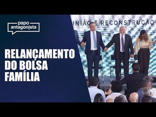 Lula retoma Bolsa Família reforçando críticas a Bolsonaro