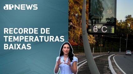 Frente fria: São Paulo registra 5,9° durante madrugada
