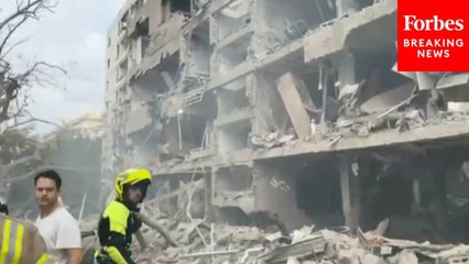 Iranian Missile Strike Leaves 'Large-Scale Destruction' In Central Israel