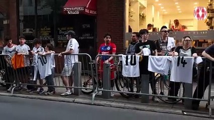 Así fue la llegada del Real Madrid a Philadelphia