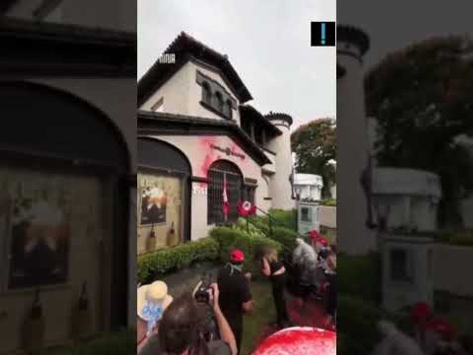 Militantes do MST vandalizaram loja de vinhos em SP, em protesto contra trabalho escravo #shorts