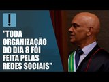 Moraes: ”É possível que a Globo publique anúncios com ‘vamos tomar Brasília’?”
