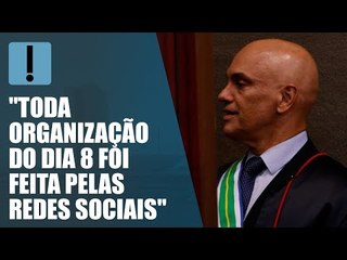 Moraes: ”É possível que a Globo publique anúncios com ‘vamos tomar Brasília’?”