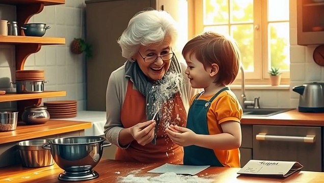 “Cooking with Grandma How Recipes Become Family Therapy Emotional Healing Through Food”