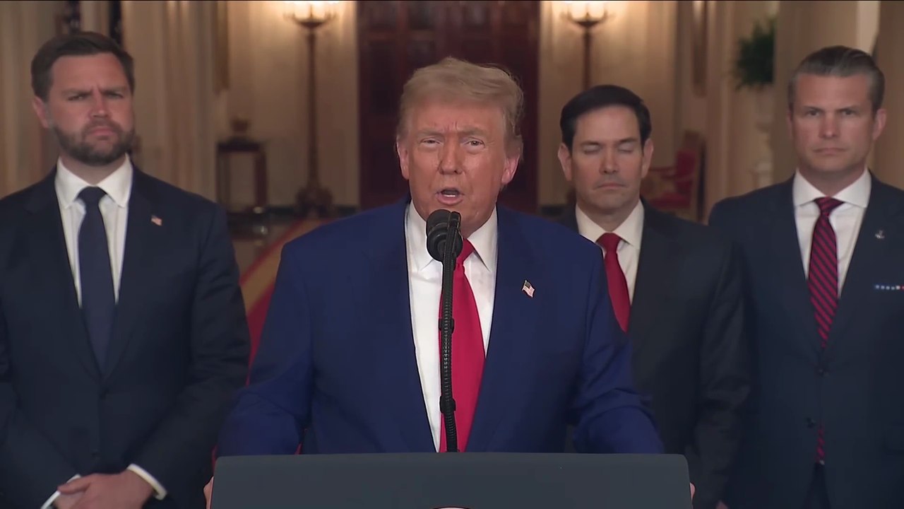 U.S. inserts itself into Israel-Iran war and strikes 3 Iranian nuclear sites