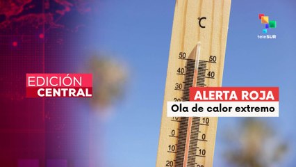 Europa sur sufre altas temperaturas por aire africano