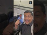 Senador Flávio Bolsonaro é confrontado em avião: 