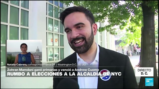 Directo D.C. y el triunfo de Zohran Mamdani en las primarias de Nueva York