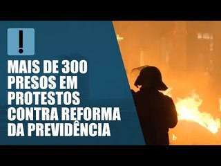 'Canetada' de Macron incendeia protestos na França e gera moção de censura